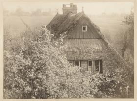Marschenfrühling am Elbdeich (aus dem Album "Hamburg: Land und Leute der Niederelbe", Nachträge)