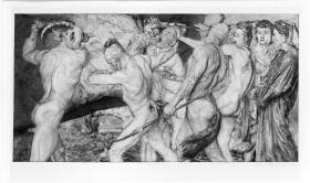 Dante und Vergil in der Hölle
