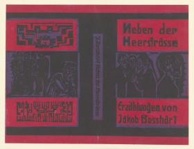 Bucheinband Neben der Heerstrasse Erzählungen von Jacob Bosshart