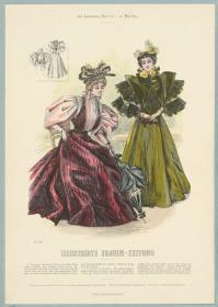 Illustrirte Frauen-Zeitung: elegante Sommer-Toilette und Promenaden-Toilette