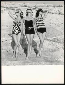 Catherine Pastrie, Lissy Schaper und Marola Witt in Bademode