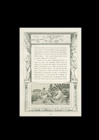 Amor und Psyche: Pan, Psyche tröstend