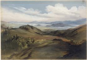 Das Ufer des Chalco-Sees bei Tepepan