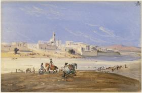 Reiter auf dem Weg nach La Barca