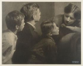 Ohne Titel (Gruppenbildnis seiner Kinder)
