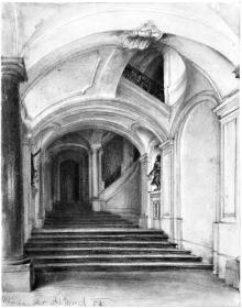 Treppenhaus der Post in München