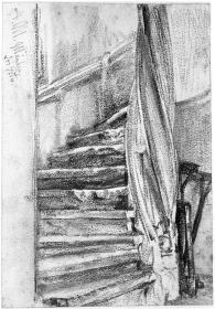 Wendeltreppe in St. Peter in München