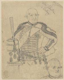 Wilhelm Sebastian von Belling. Durchzeichnung
