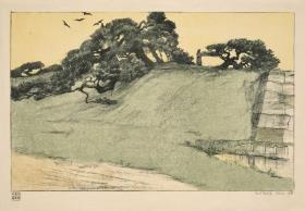 Am alten Burgwall in Tokyo