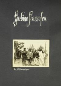 Farbige Franzosen - Im Halbmondlager