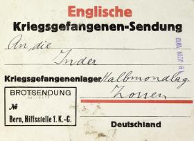 Englische Kriegsgefangenen-Sendung