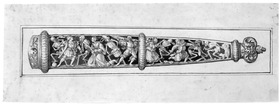 Dolchscheide, nach Holbein