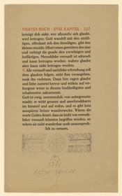 Erste Skizze zu Thomas von Kempen Die vier Bücher von der Nachfolge Christi