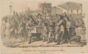 Volksfest bei Cannstadt im Herbst 1835, II.tes Blatt