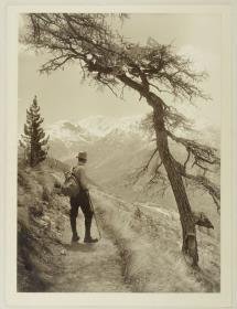 Weg am Hang