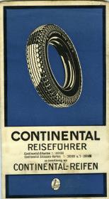 Grosse Continental-Sonderkarte Nr. 4. Berlin – Mark Brandenburg.