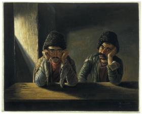 Ein Armenier und ein Grusier