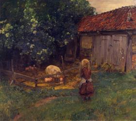 Auf dem Lande – Idyll am Schweinestall