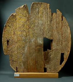 Großer Mandorla aus Holz