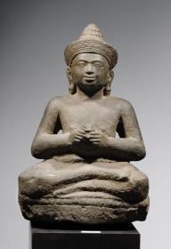 Statue einer sitzenden Gestirnsgottheit