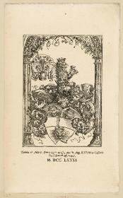 Wappen des Jacob Banisius (drei Löwenköpfe)