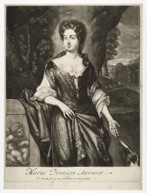 Porträt der Maria II., Königin von England als Prinzessin von Oranien