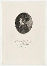 Porträt der Lisette Fleischhauer, geborene Hüttlinger