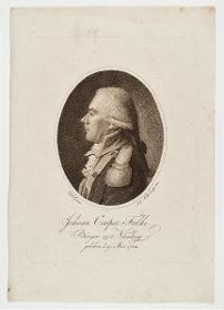 Porträt des Johann Caspar Falke