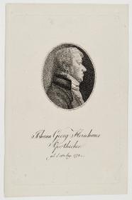 Porträt des Johann Georg Fleischauer