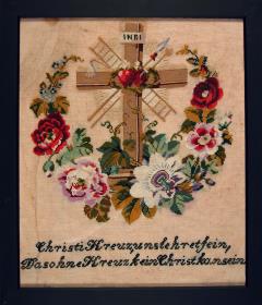Christi Kreuz, uns lehret fein, das ohne Kreuz kein Christ kann sein.