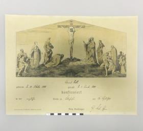 Konfirmationsschein für Edmund Roth, K A 2, 1903