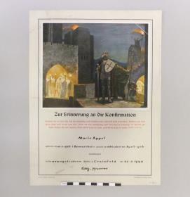 Zur Erinnerung an die Konfirmation für Marie Appel, 1940, Nr. 22