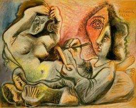 Le peintre et son modèle