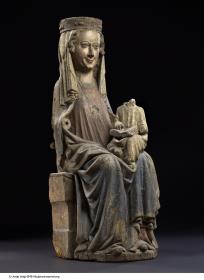 Thronende Maria mit dem Kind