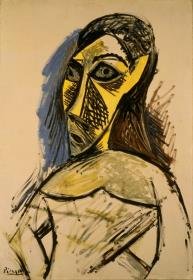 Weiblicher Akt (Studie für "Les Demoiselles d'Avignon")
