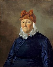 Bildnis einer älteren Frau (Frau Manheimer)