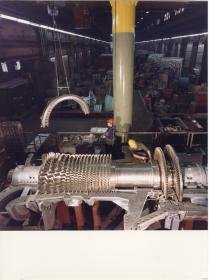 AEG-Kanis GmbH, Montage einer Turbine