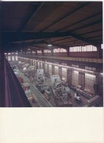 AEG-Kanis GmbH, Blick in die Produktionshalle