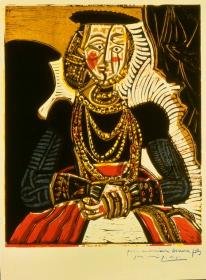 Buste de femme d'après Cranach le Jeune (II)