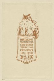 Herzlichen Glückwunsch zum Neuen Jahr von Emil Uhles und Frau