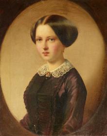 Bildnis Maria Mosler als Braut