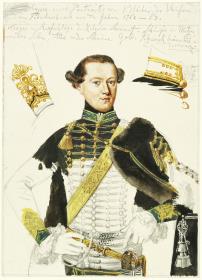 Gebhard Leberecht von Blücher. Skizze nach einem Gemälde