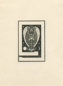 Probedruck einer "Symbol-Initiale" in Thomas von Kempen Die vier Bücher von der Nachfolge Christi