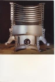 AEG-Kanis GmbH, Unterer Gehäuseteil einer Turbine