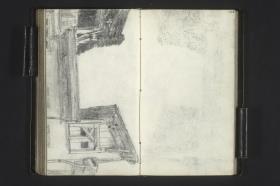 Obergeschoss und Dach eines Hauses