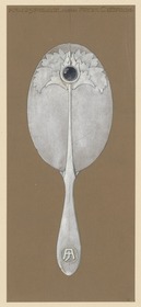 Toilettengarnitur, Handspiegel