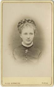 Porträt der Elisabeth Glänzel