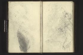 Armstudie, stehender Knabe (verworfen)