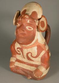 Sitzende anthropomorphe Figur