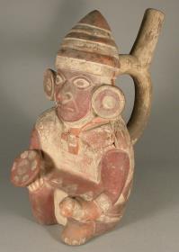 Kniende anthropomorphe Figur